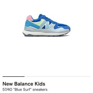 New Balance 57/40 "Blue Surf" sneakers